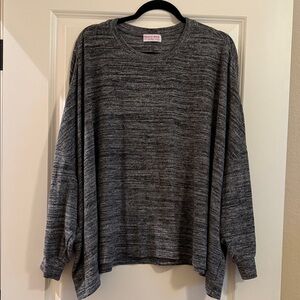 Heather Gray Women's Blouse